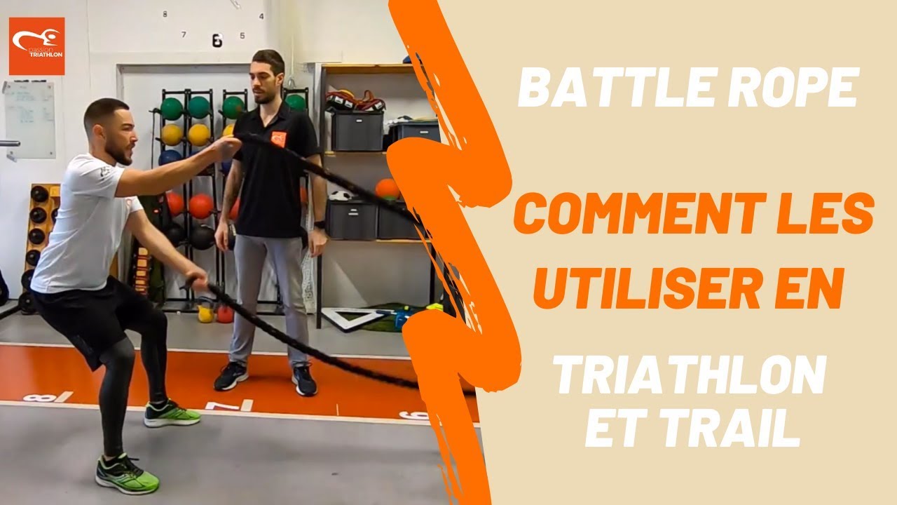 BATTLE Rope - comment travailler en TRIATHLON ou TRAIL - De simples CORDES ? 😅