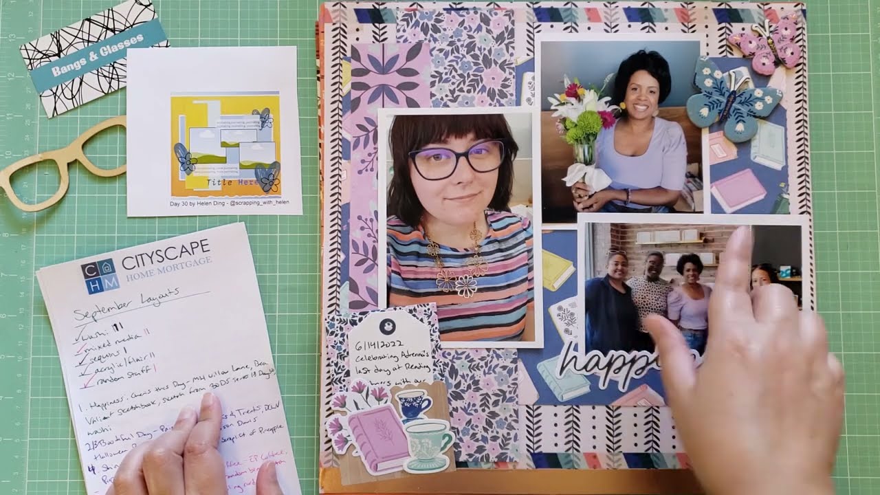 September Layout Share! 10 Scrapbook Pages ft. Maggie Holmes, Paige Evans, Vicki Boutin, 49 & Market