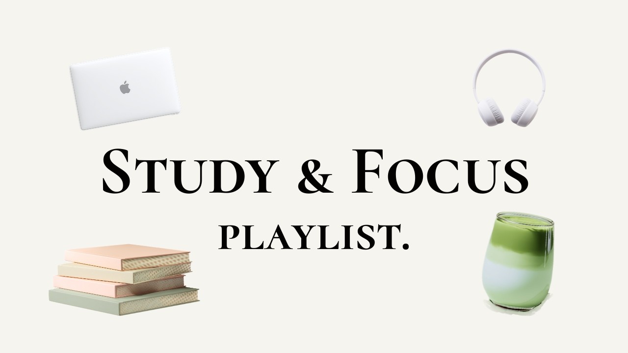 🎧Study & Focus Background Music | 3–4 Hour Work Playlist