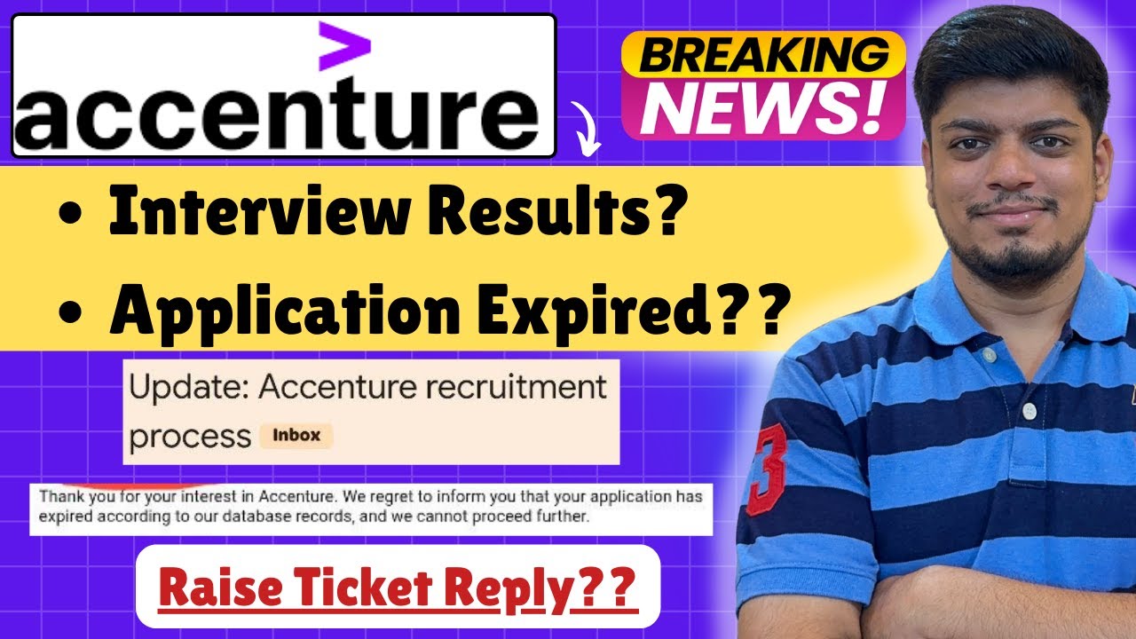 🔥Срочные новости от Accenture | Срок действия заявки истек | Результаты собеседования в Accenture...