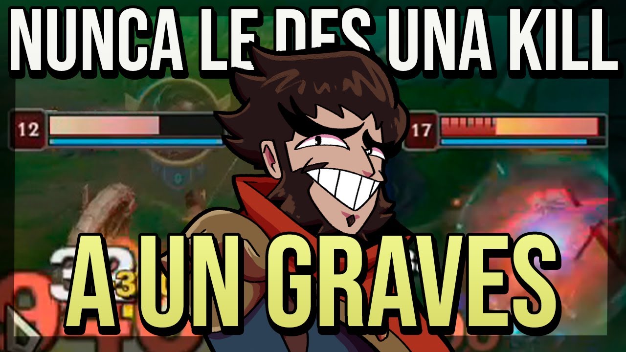 LO QUE PASA CUANDO DEJAS QUE GRAVES OBTENGA UNA MINIMA VENTAJA | League of Legends