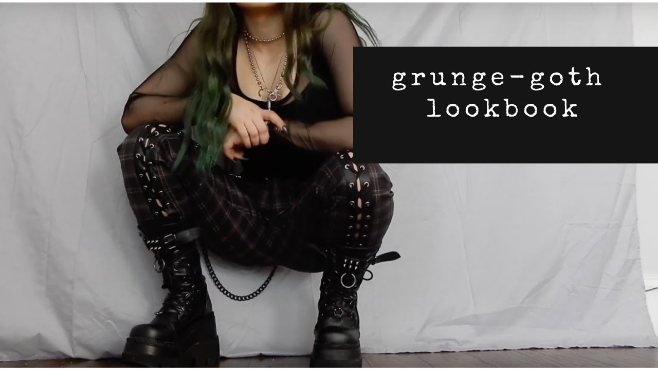 grunge-goth lookbook