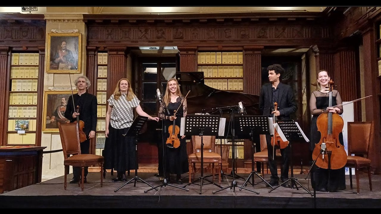 R. Schumann: Quinteto piano y cuerdas en mi bemol op. 44 - CSM Manuel Castillo / Archivo de Indias