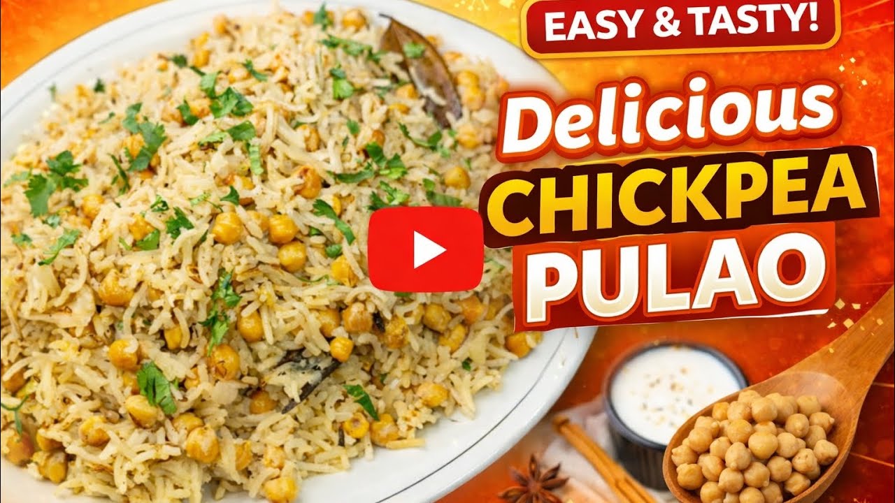 How to Make White Chany Wala Pulao at Home