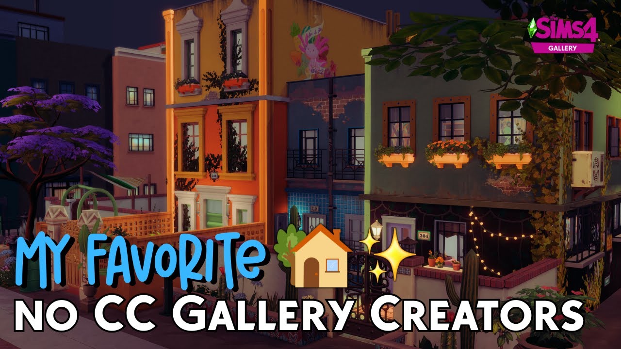 My Favorite Sims 4 Gallery Creators 🏡 | Home Builds You Need to Download!