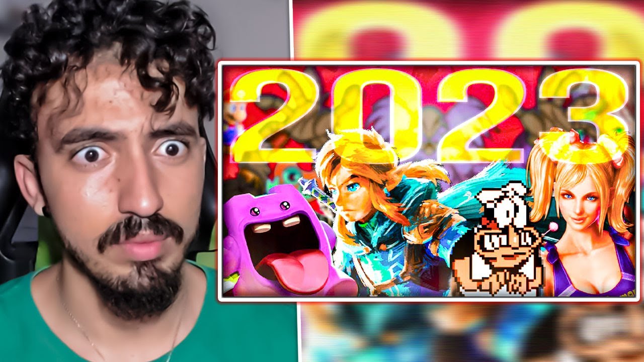 TODOS os 39 Jogos que ZEREI em 2023 - save manual | Leozin React