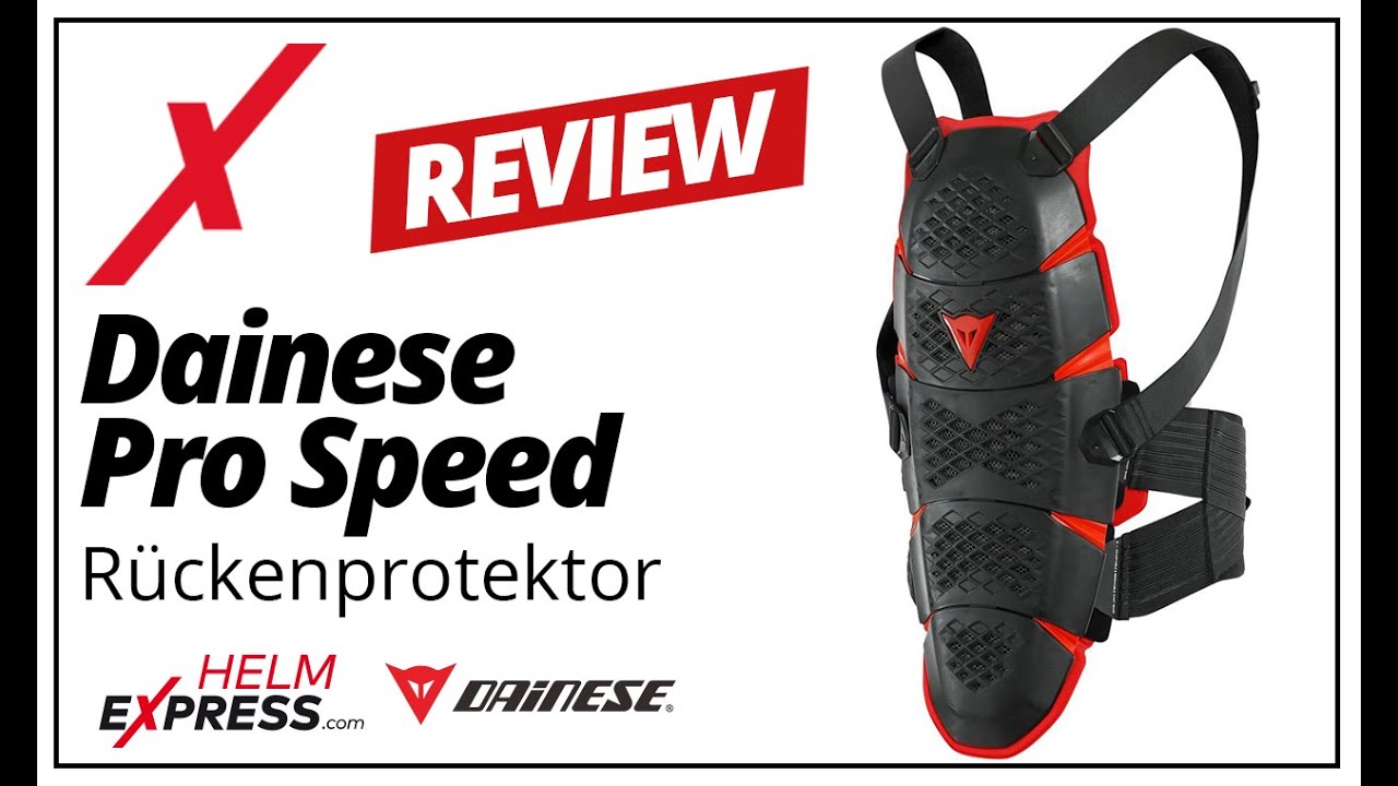 Produktovorstellung Dainese Pro Speed Rückenprotektor | Helmexpress.com