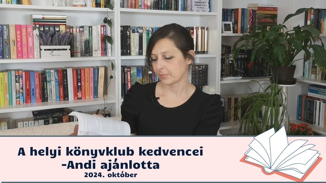Katalin V. Tóth - 236 - Helyi könyvklub kedvencei 2024  október/1 - Andi ajánlotta
