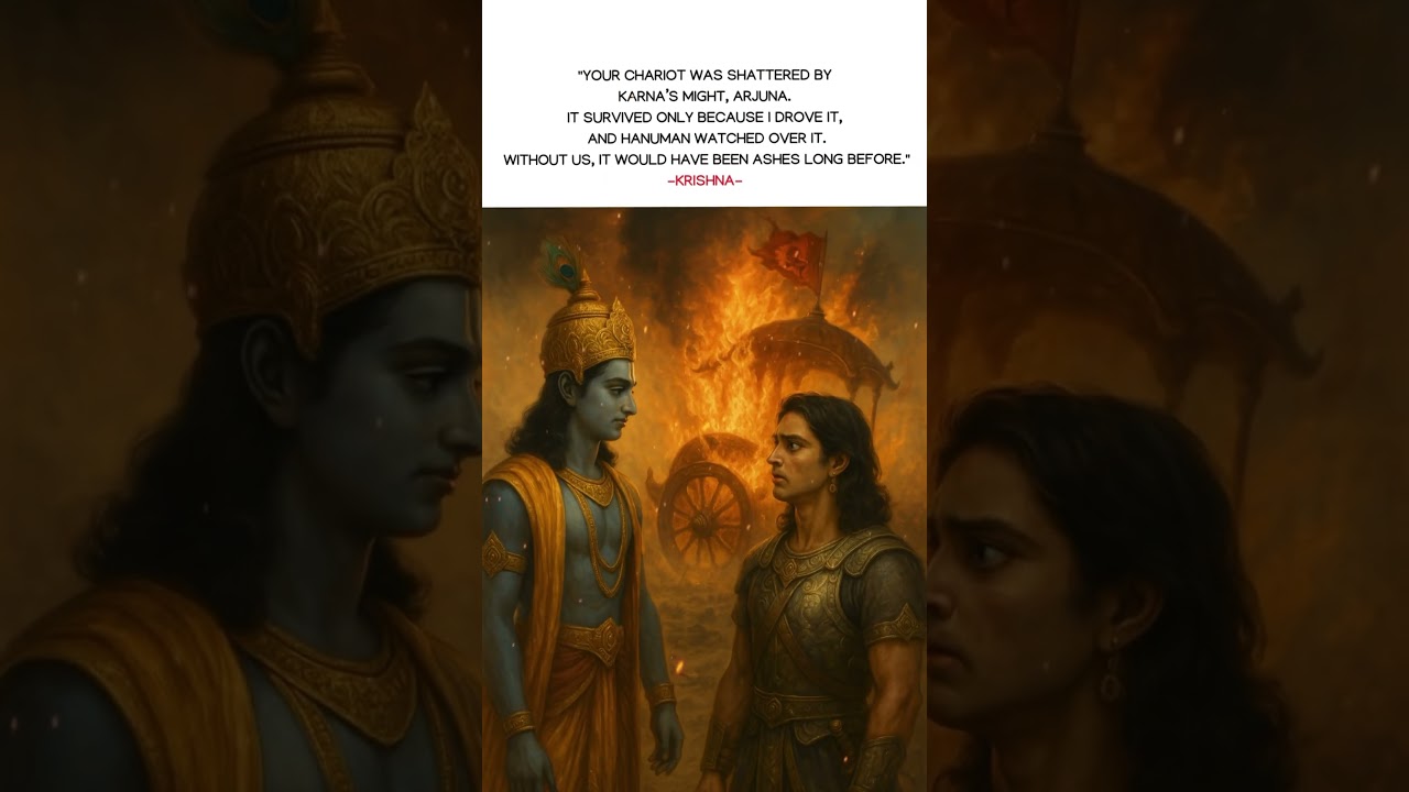 Krishna Reveals the Truth Behind Arjuna&rsquo;s Chariot | Mahabharata Wisdom
