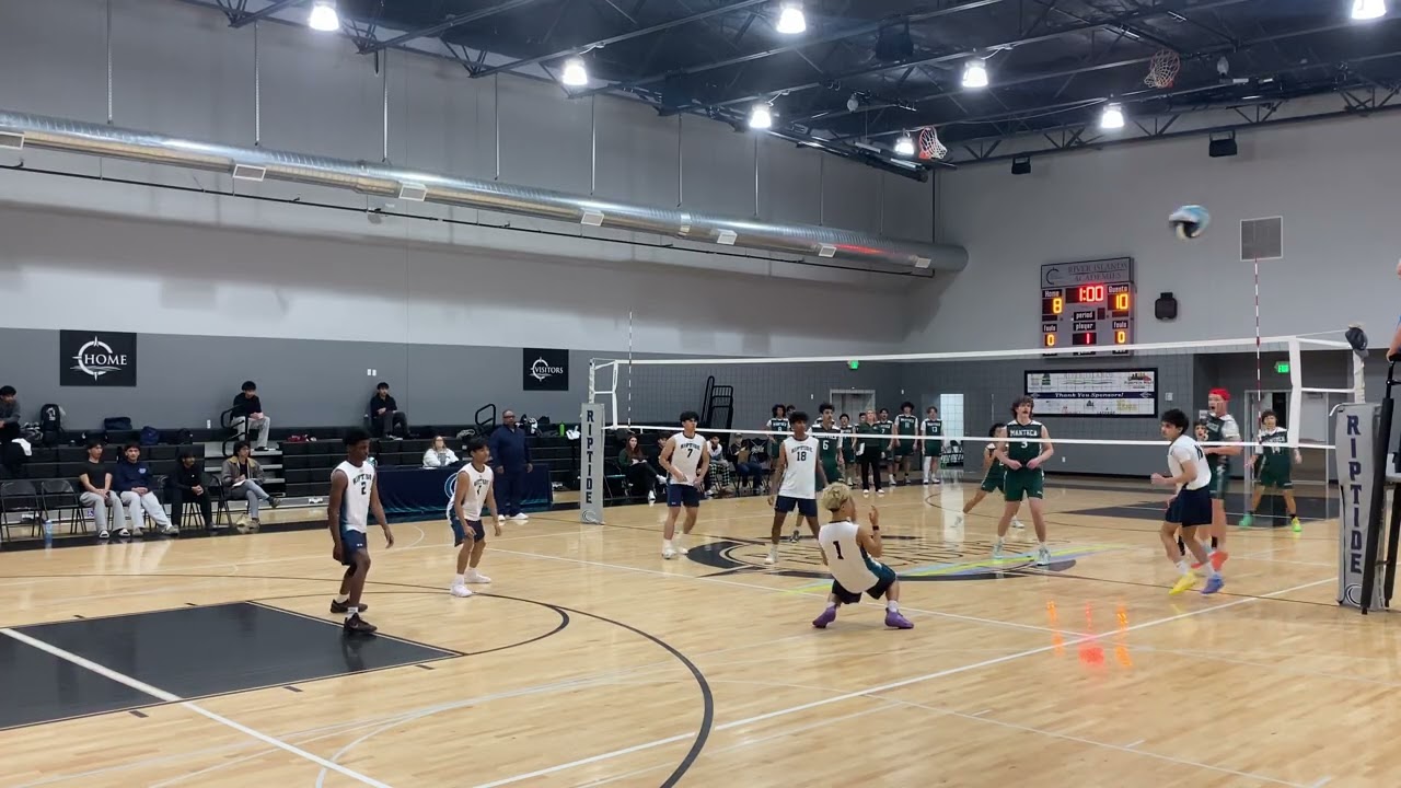 Riptide vs Manteca 1st set 