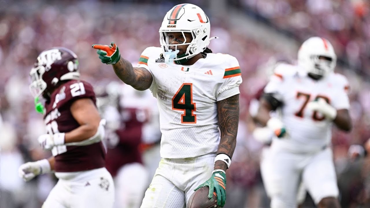 Should the Browns Target Miami RB Mark Fletcher in the NFL Draft? - Sports4CLE, 1/21/26