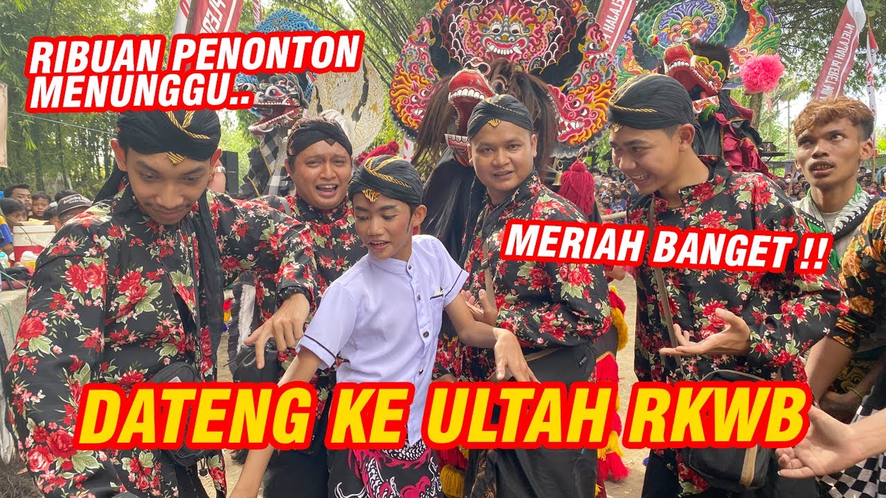 LUAR BIASA RAME !! Nganter Bopo Enthul, Santer, & Jumantoro solah di acara ultah RKWB