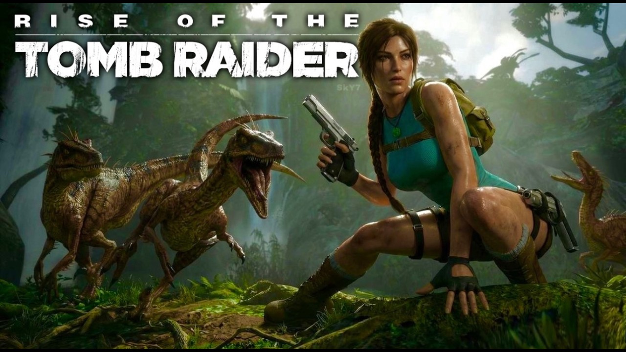 Journey of Lara Croft 🔥| New Adventure Begins | Rise of the Tomb Raider🔥Live Road to 500 SkY7 #live