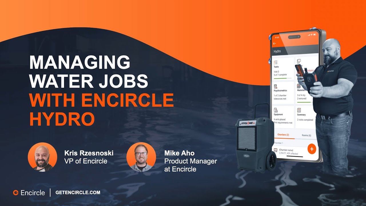 Вебинар «Управление проектами водоснабжения с помощью Encircle Hydro 2024»