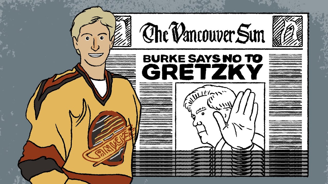 How Wayne Gretzky Almost Became A Vancouver Canuck | Hey Burkie