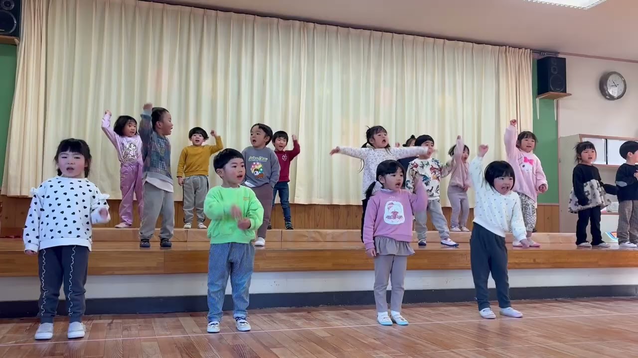 おっくん年少さん参観日パート2(2026.2.13)