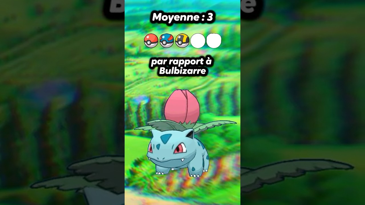 Quel est le meilleur pok&eacute;mon ? JUGEZ-LES TOUS : #002  #herbizarre #pokemon #pok&eacute;mon