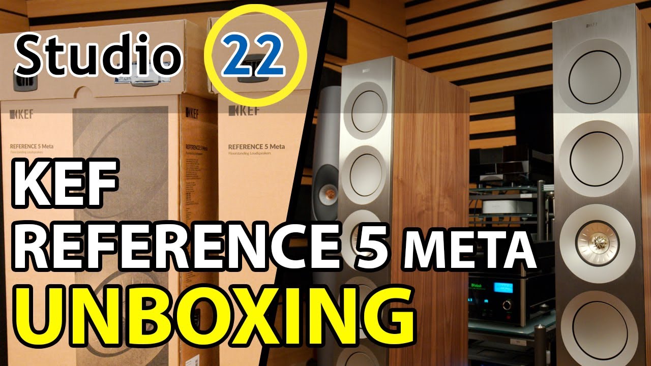 KEF Reference 5 Meta Unboxing