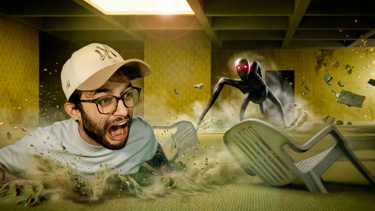 Dentro de BACKROOMS NUNCA CONFIE EM NADA! | Backrooms: Hide Together