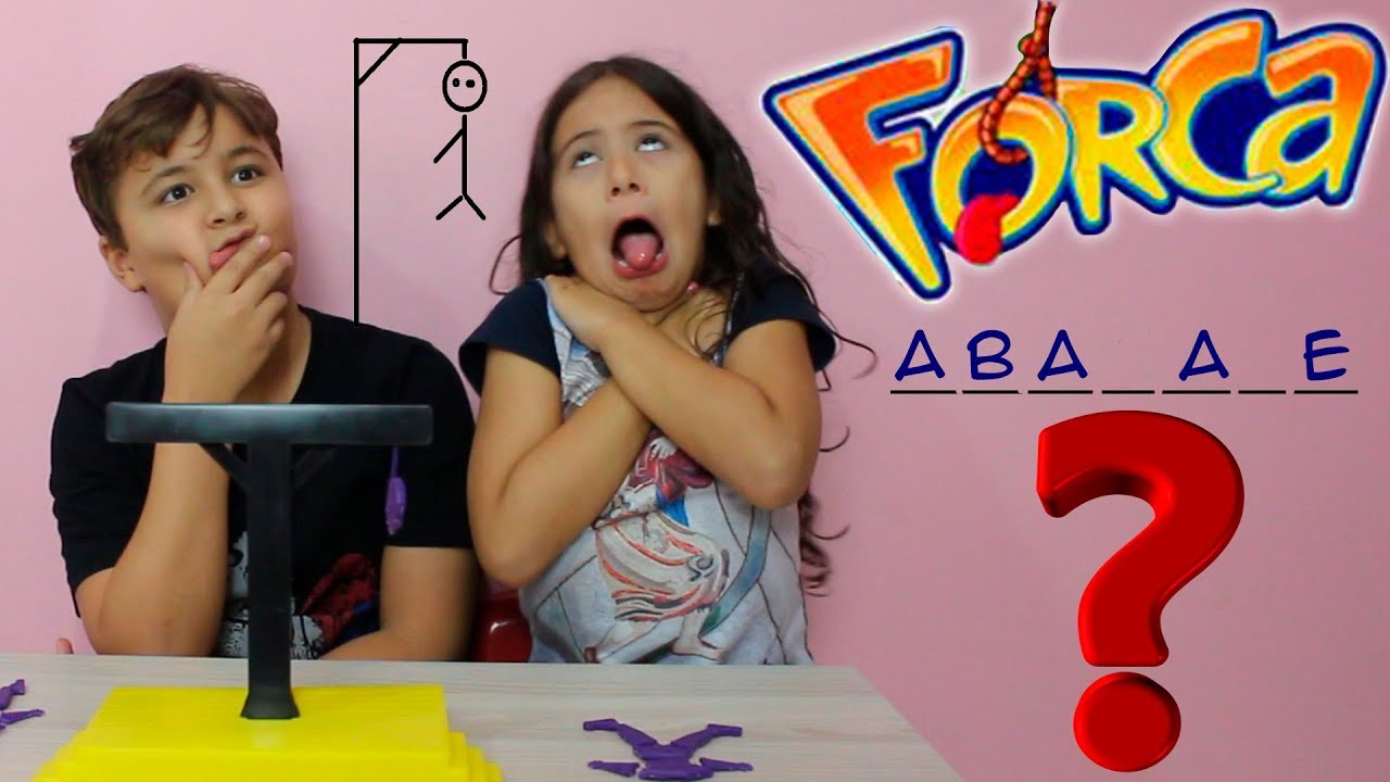 ADULTOS VS CRIANÇAS JOGANDO O JOGO DA FORCA, DIVERSÃO EM FAMÍLIA!