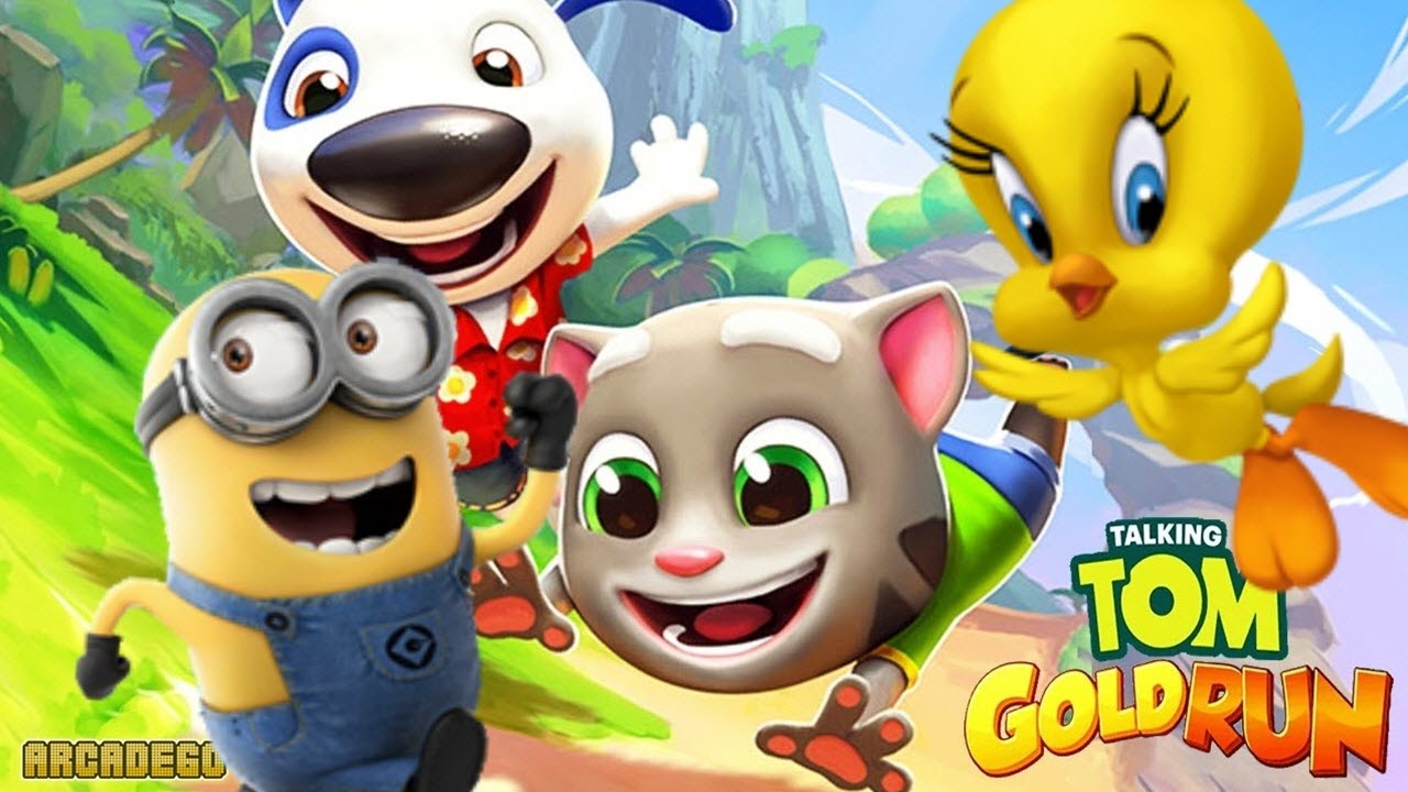 Despicable Me: Minion Rush Talking Tom Gold Run vs Looney Tunes Dash vs Rabbids Crazy Rush
