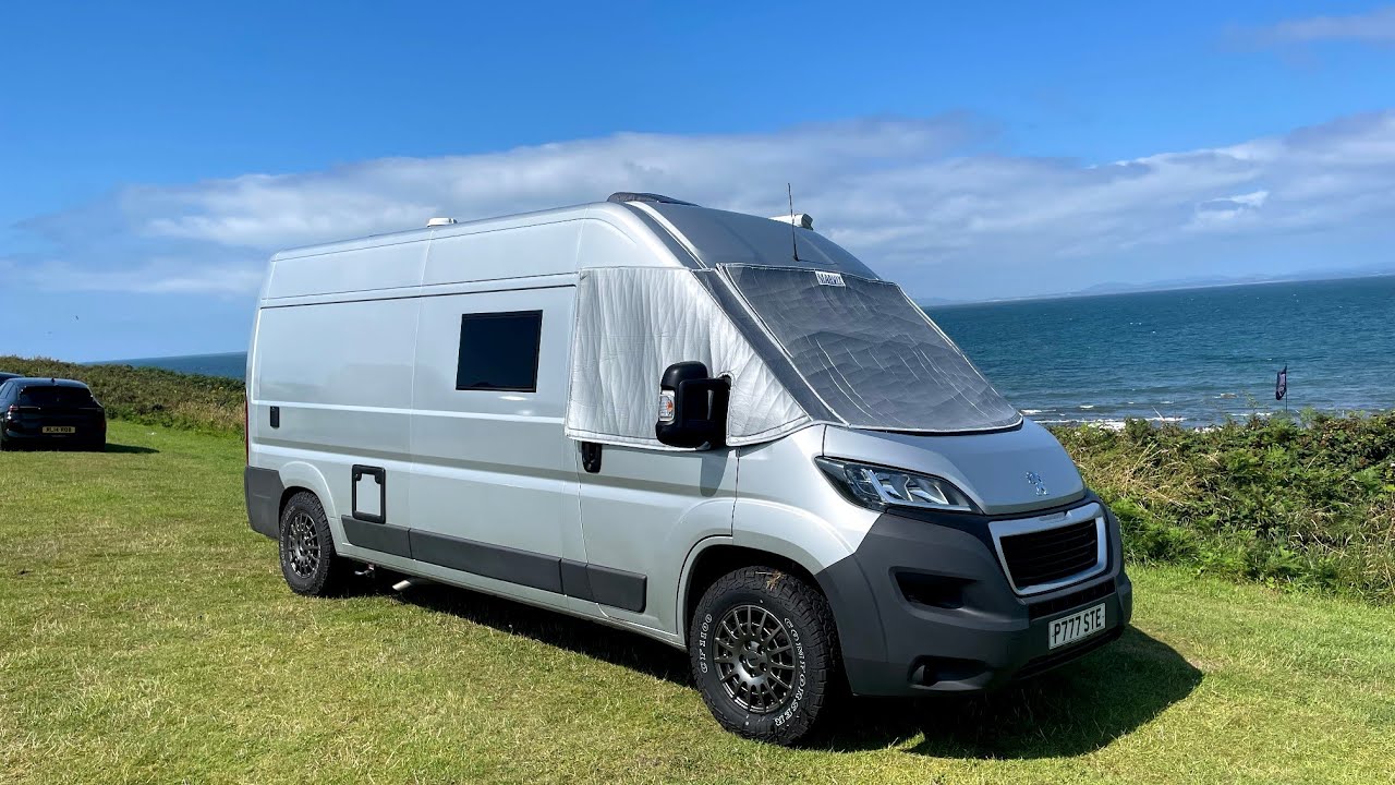 Camper van finished and ready for sale. Peugeot boxer. Off grid camper . Bluetti power bank 