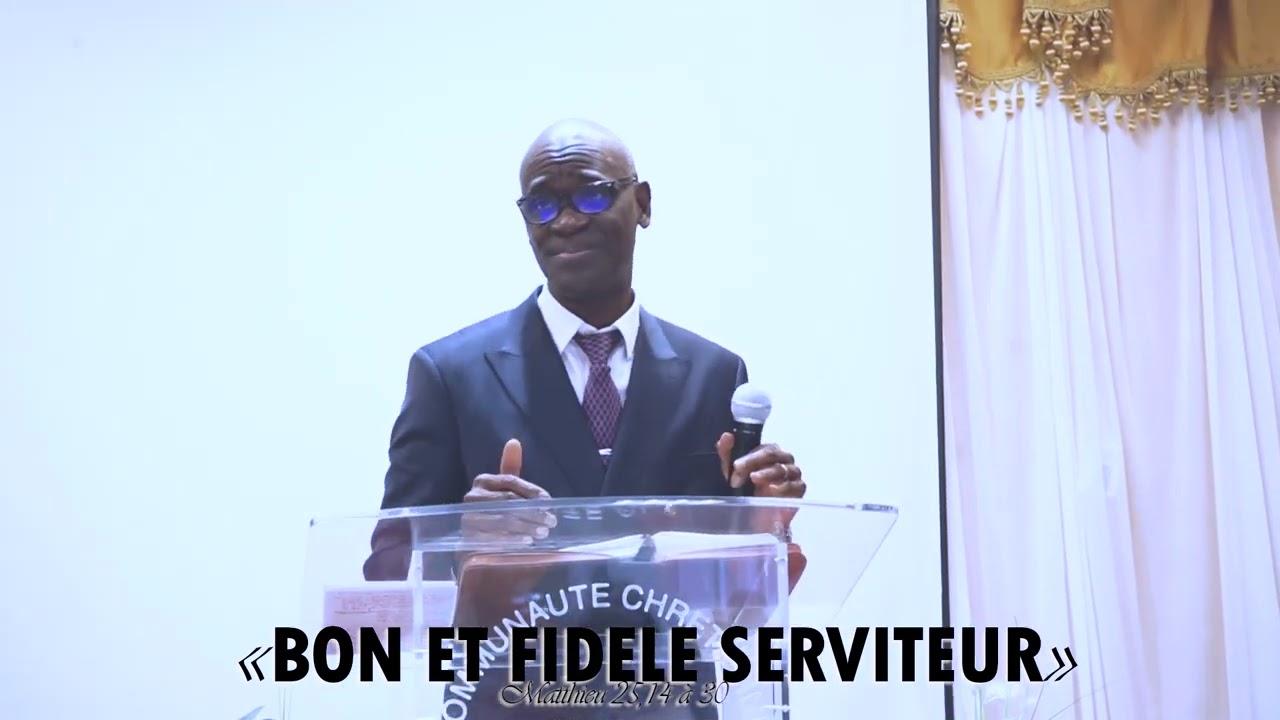 SEMINAIRE BON ET FIDELE SERVITEUR PREMIER JOURNEE