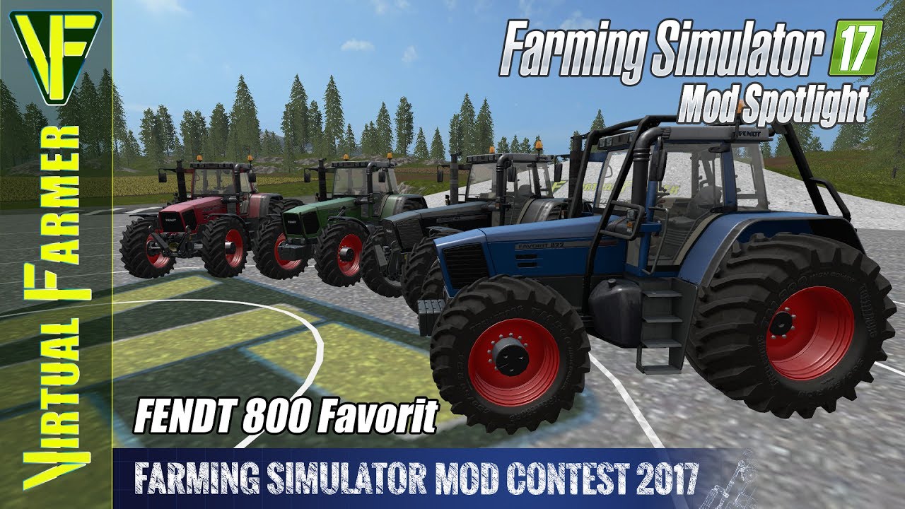 Farming Simulator 17 Mod Spotlight - FENDT 800 Favorit (Mod Contest 2017)