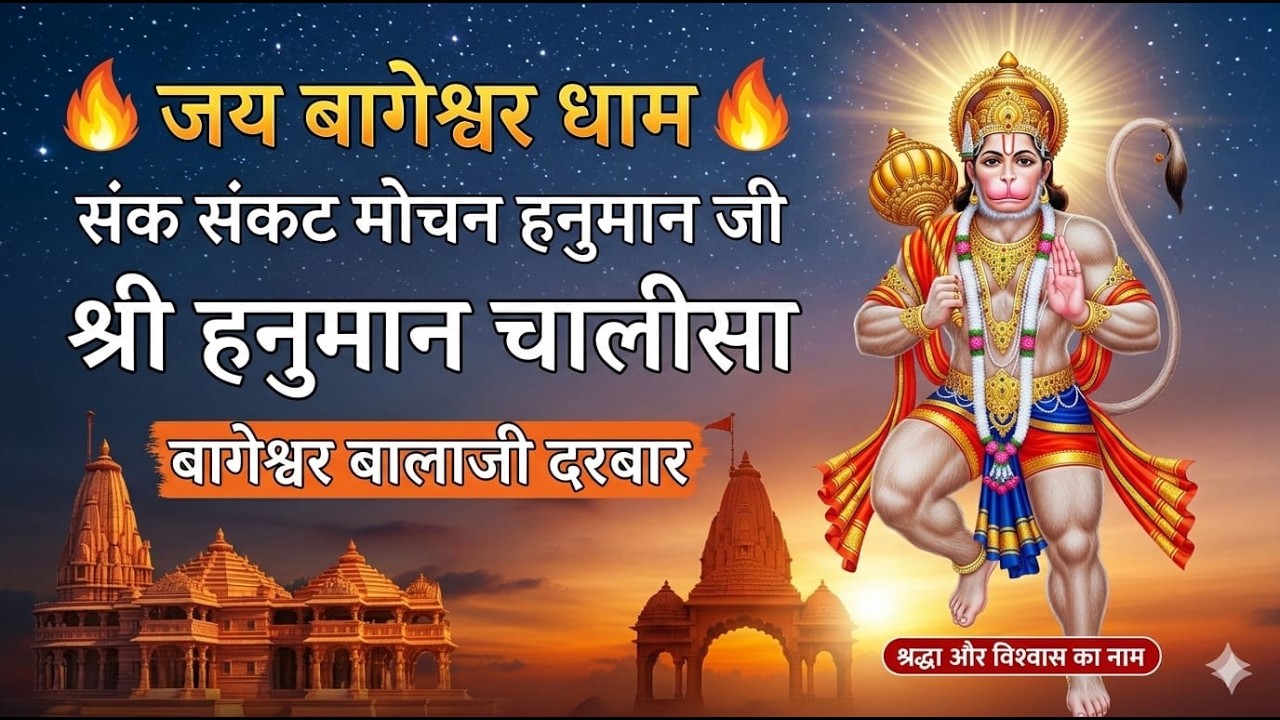बागेश्वर धाम का चमत्कारी भजन 🚩 संकट मोचन हनुमान | Ram Siya Hanuman Bhajan