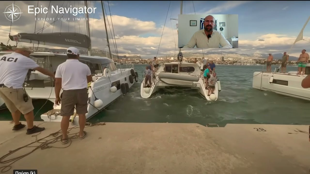 Catamaran Failed Maneuver Breakdown | The Best Solution for Easy and Stress-Free Docking