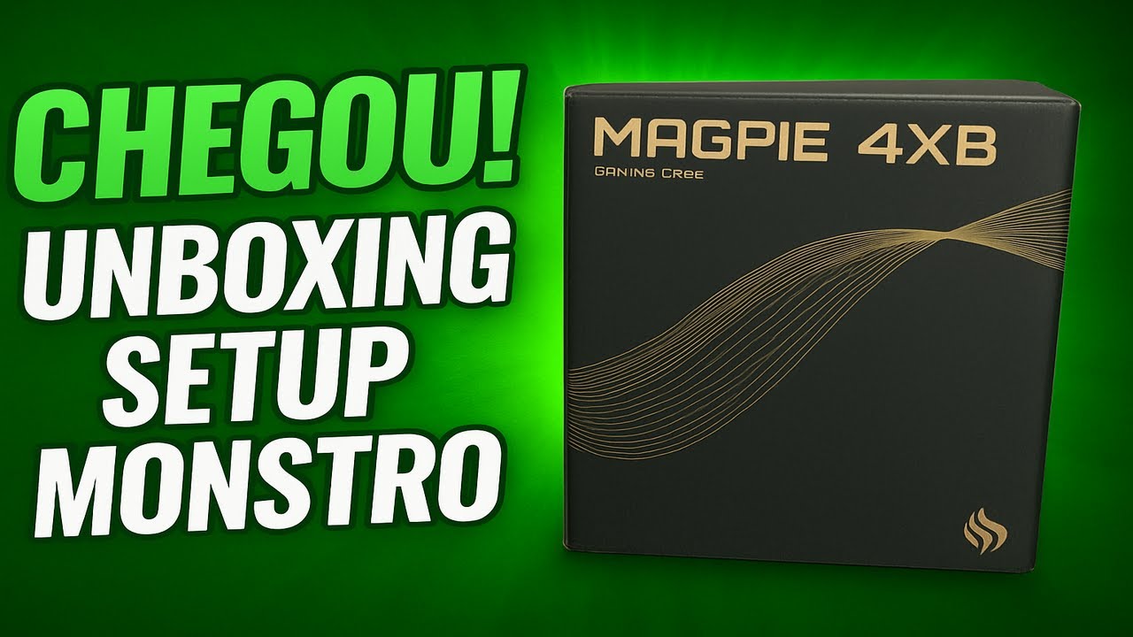 Unboxing Gabinete Gamer Pichau Magpie 4XB