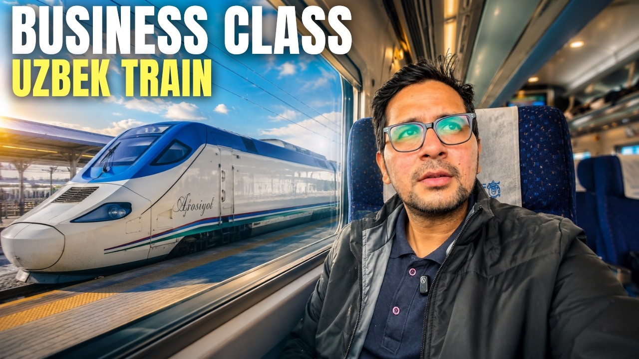 I Took ₹2000 Business Class of Uzbekistan&rsquo;s Train&hellip; worth it? 🇺🇿