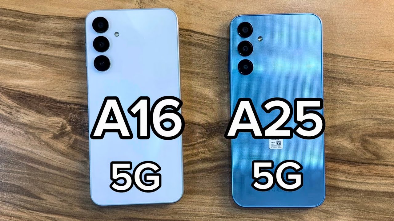Samsung Galaxy A16 5G vs Samsung Galaxy A25 5G
