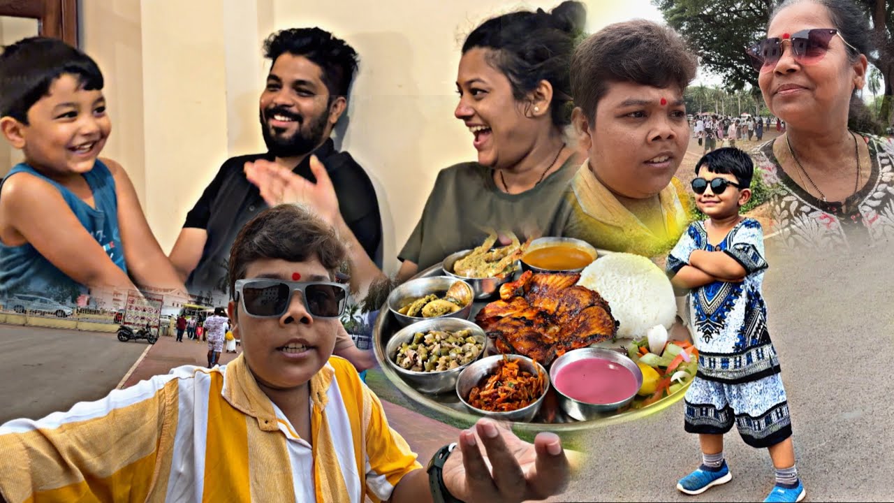 आम्ही गेलो गोव्यातल्या विनायक हॉटेल मध्ये Authentic seafood🦞खायला😍अयानची रूम मध्ये तुफान मस्ती😂