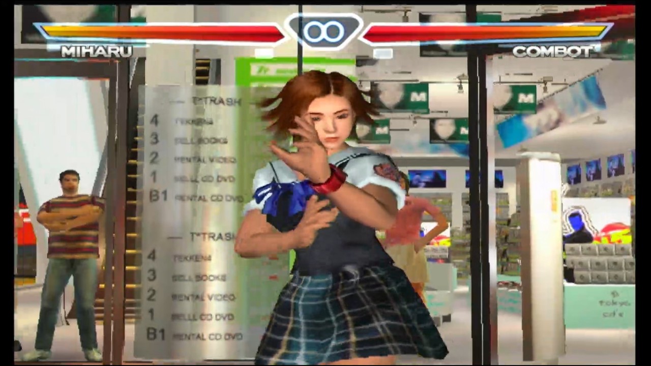 Tekken 4 characters intro poses