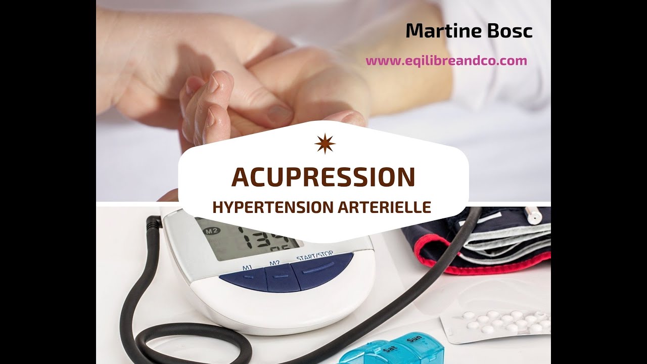 Acupression ou points de massage pour lutter contre l'hypertension art&eacute;rielle
