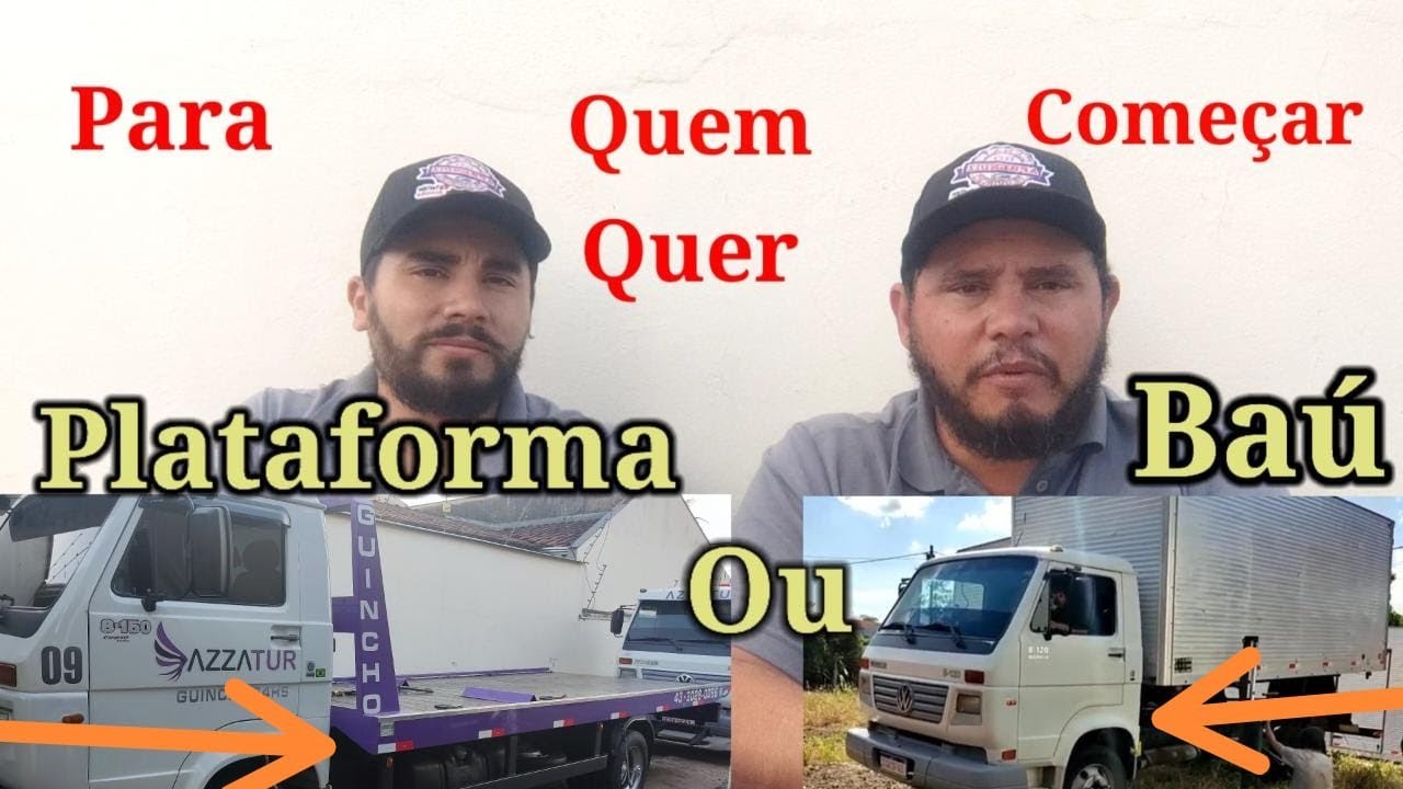 Para QUEM quer COMEÇAR com GUINCHO PLATAFORMA ou BAÚ