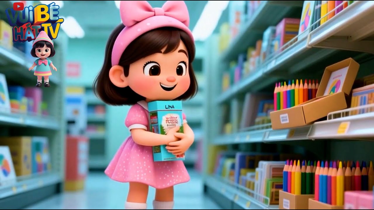 Mẹ Mua Cho Em Bút Màu 🖍️ Nhạc Thiếu Nhi Sôi Động Giúp Bé Thông Minh