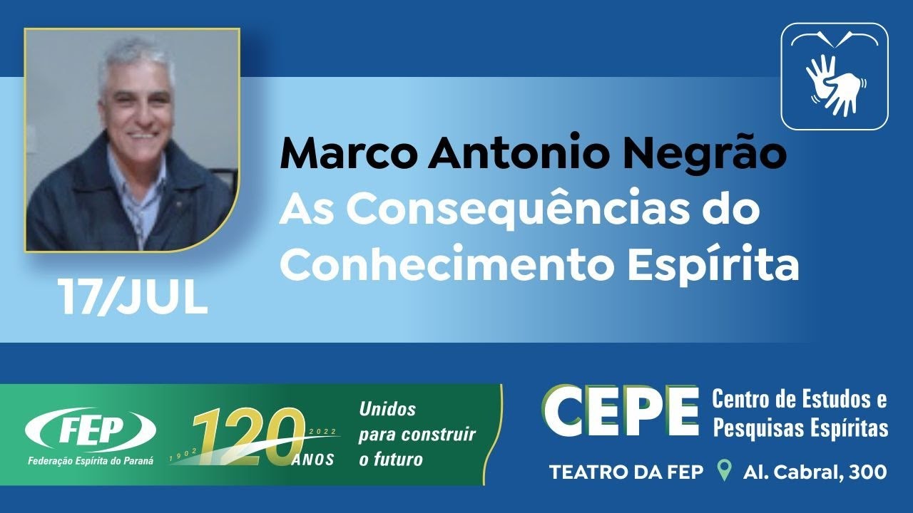As Consequências do Conhecimento Espírita - Marco Antonio Negrão