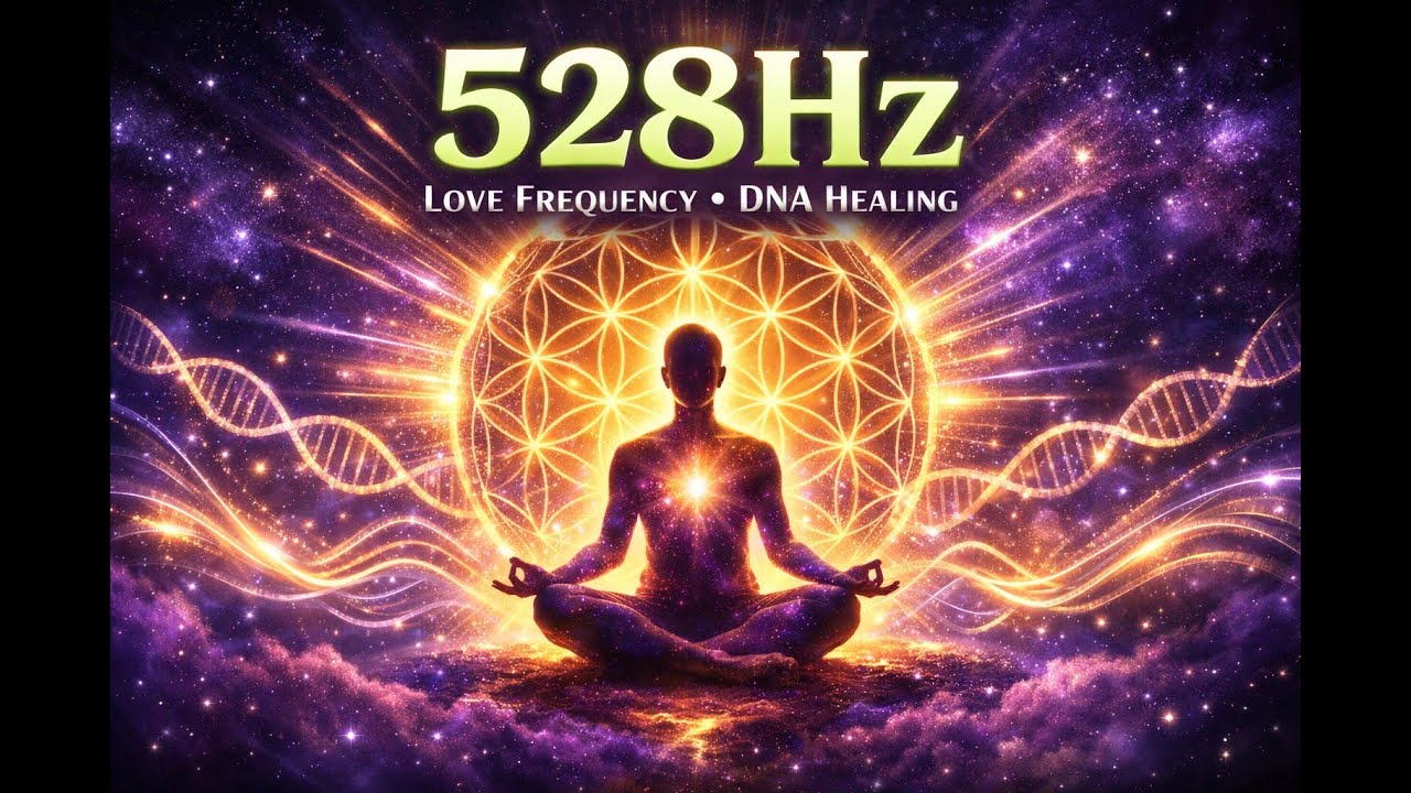 528Hz |  Miracle Tone | DNA Repair | Deep Sleep Meditation