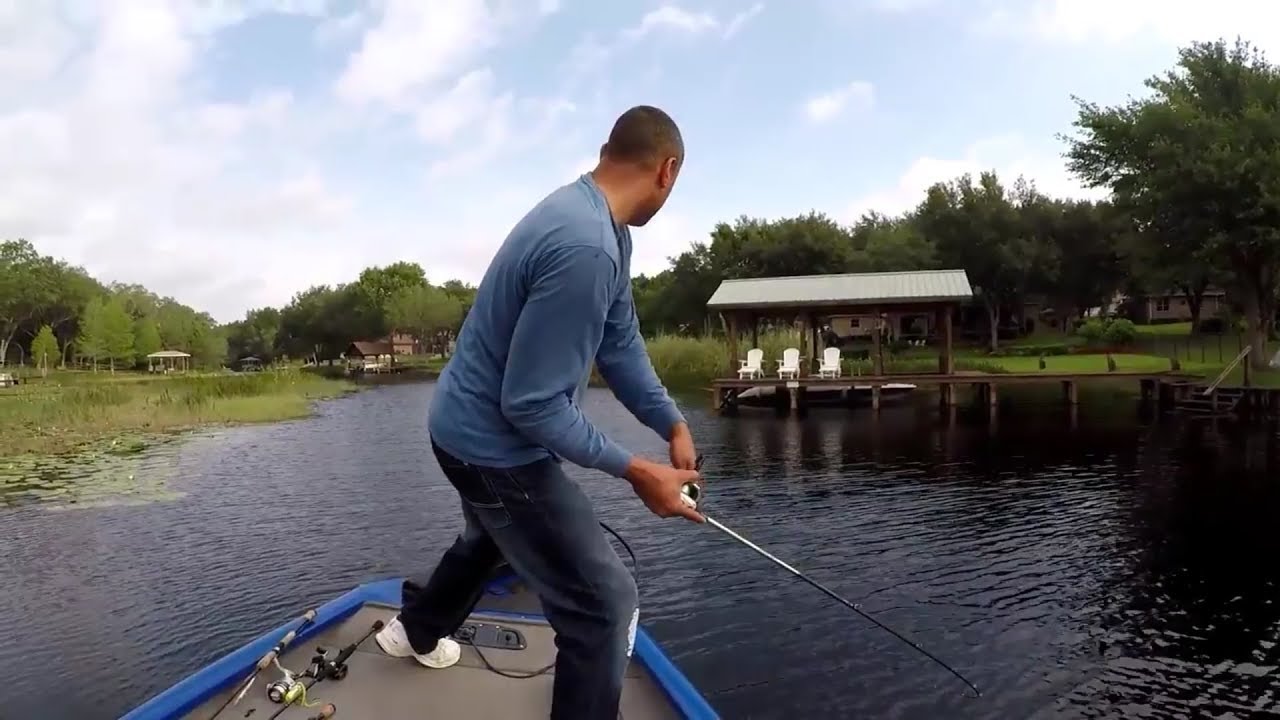 Bass Fishing Clermont chain of lakes