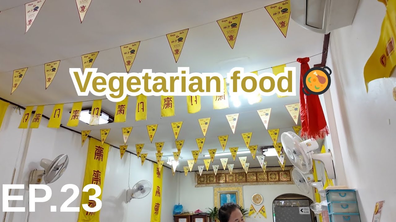 Local Vegetarian Food in Vientiane I Eat All the Time