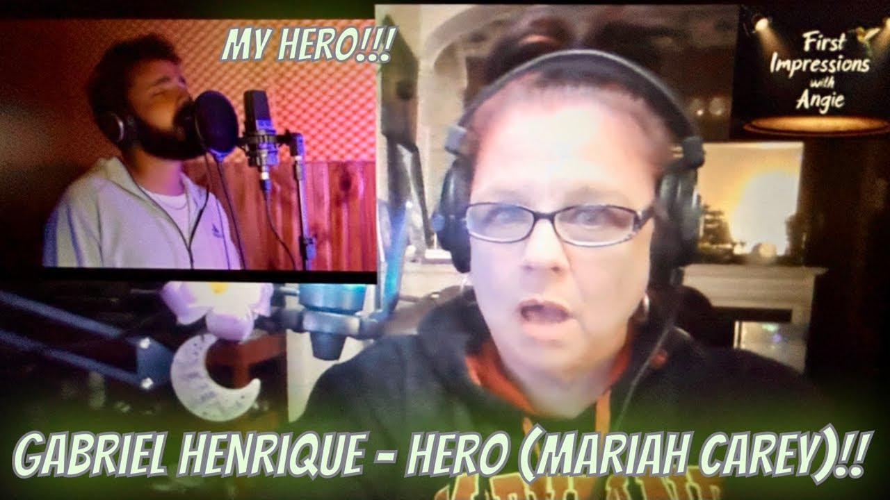 Gabriel Henrique - Hero (Mariah Carey) Reaction!!
