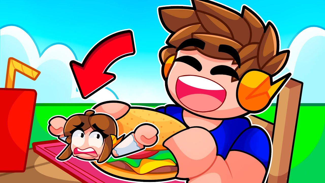 COMA ou MORRA no ESCONDE-ESCONDE do ROBLOX!