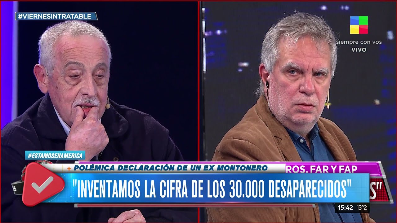 Polémica declaración de un ex montonero: 