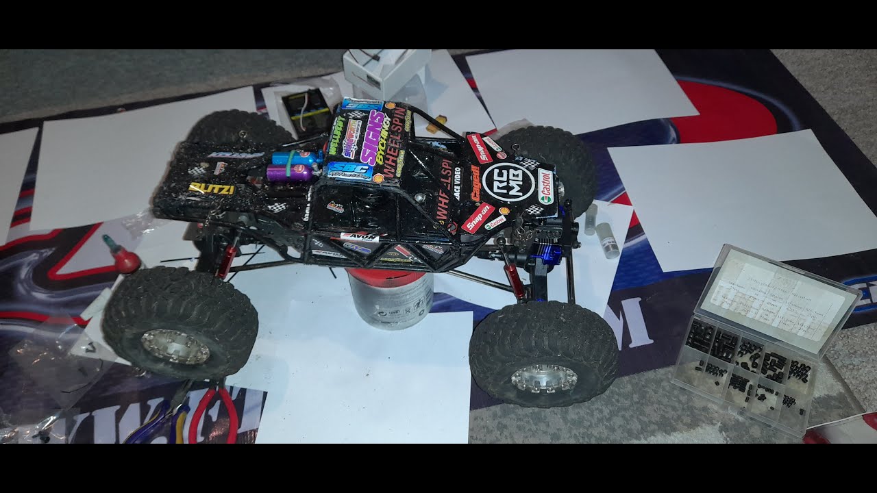 More upgrades done to my 1/10 scale, 4x4 Rc FTX Mauler buggy.