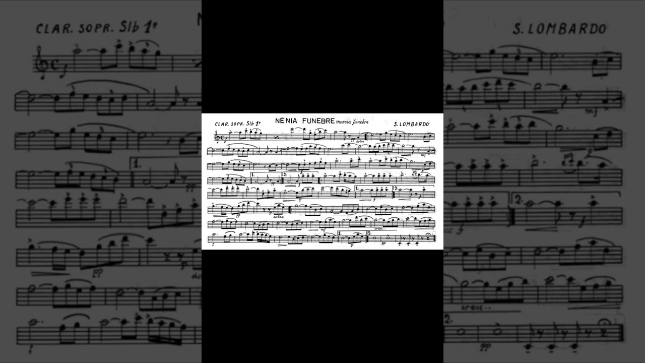 Nenia funebre - S.lombardo (Marcia funebre)