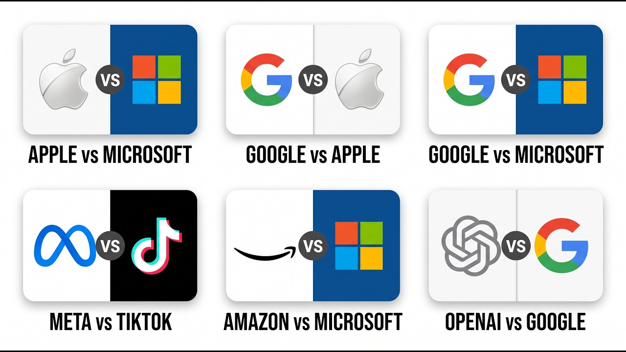 Every Tech War Explained in 12 minutes