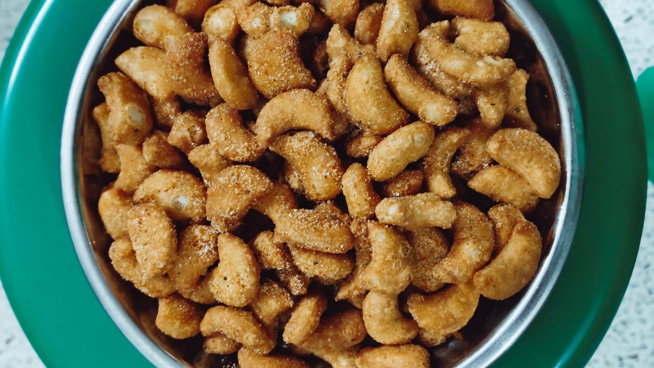Kaju Namak Pare Recipe | Masala Kaju Namkeen Recipe In Hindi | Bhavna's life
