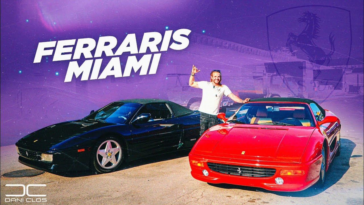 CONDUCIENDO OLDIES - F355 SPIDER, F348 SPIDER... CASI DESTROZAMOS UN PORSCHE! | Dani Clos